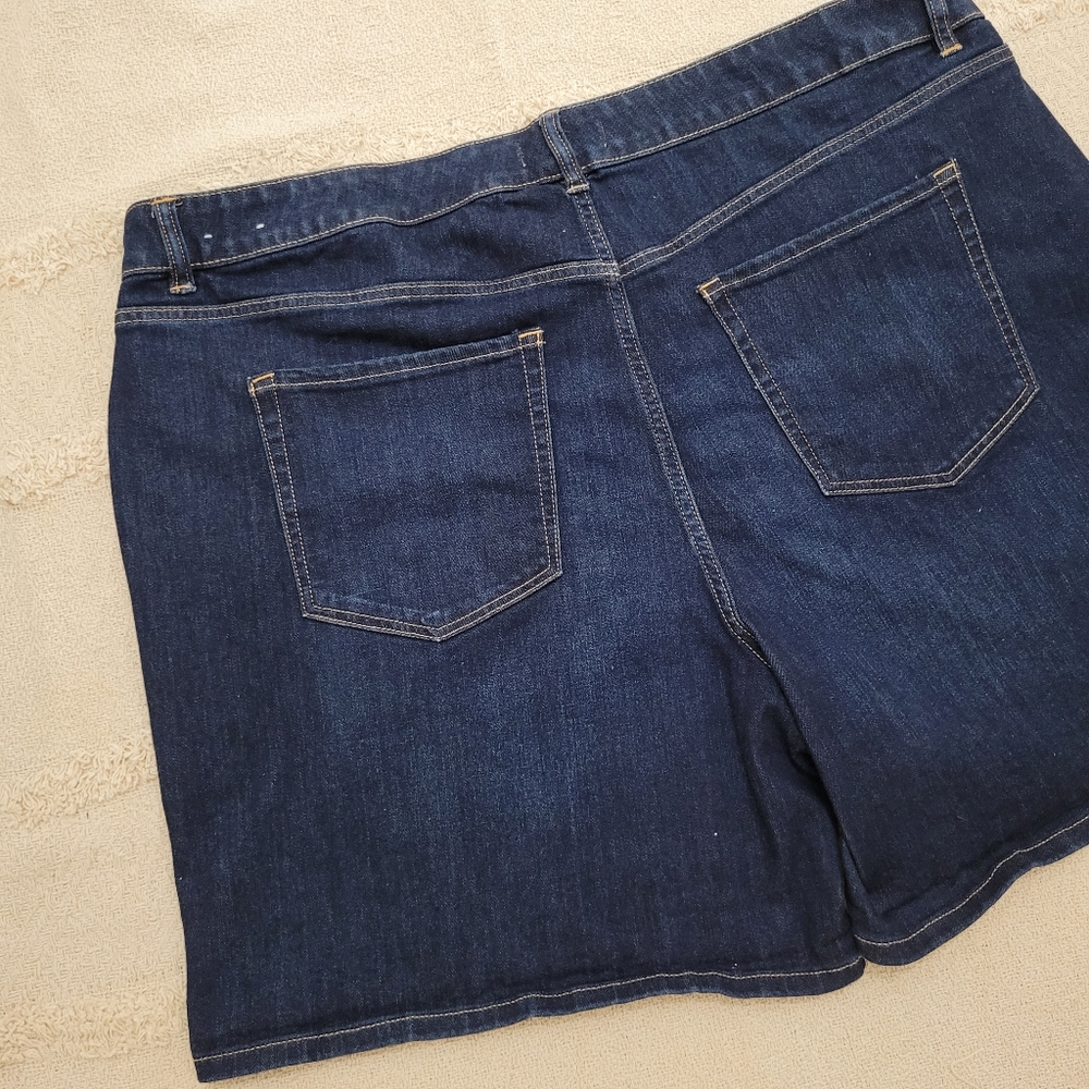 Lane Bryant Women Shorts plus denim stretch- #22 - Picture 5 of 6